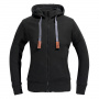 Motorradjacke DIFI Downtown Lady Hoodie Black