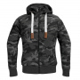 Motorradjacke DIFI Downtown Lady Hoodie Dark Camo