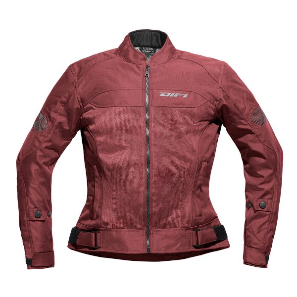 Motorradjacke DIFI Ibiza Air Lady Burgundy