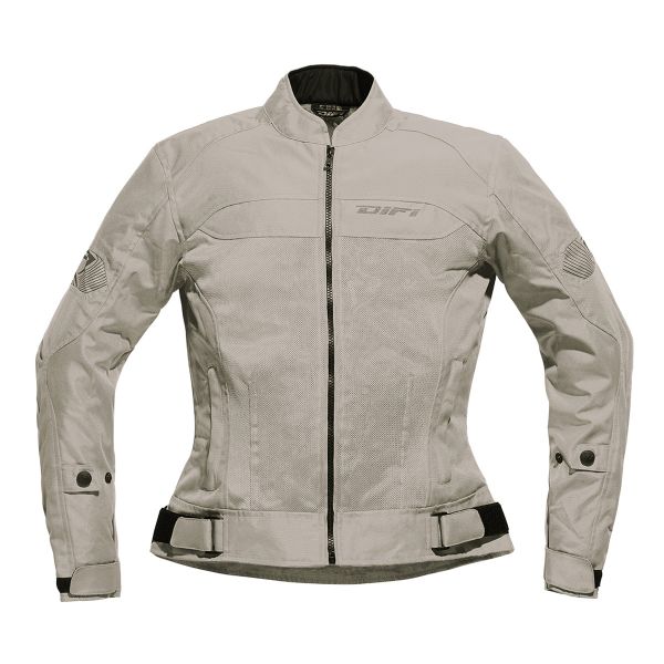 Motorradjacke DIFI Ibiza Air Lady Light Grey