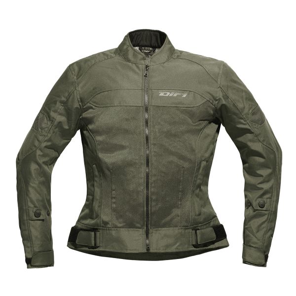 Motorradjacke DIFI Ibiza Air Lady Olive Green