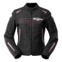 Motorradjacke Furygan Agata Schwarz Wei� Pink
