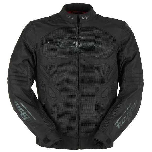 Motorradjacke Furygan Atom Vented Evo Black Black Motorradjacke Furygan Atom Vented Evo Black Black