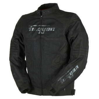 Furygan Atom Vented Evo Black Black