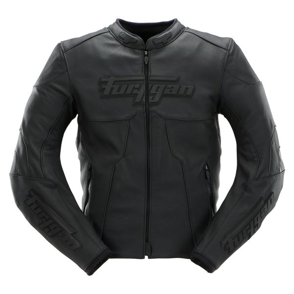 Motorradjacke Furygan Attila Black Black