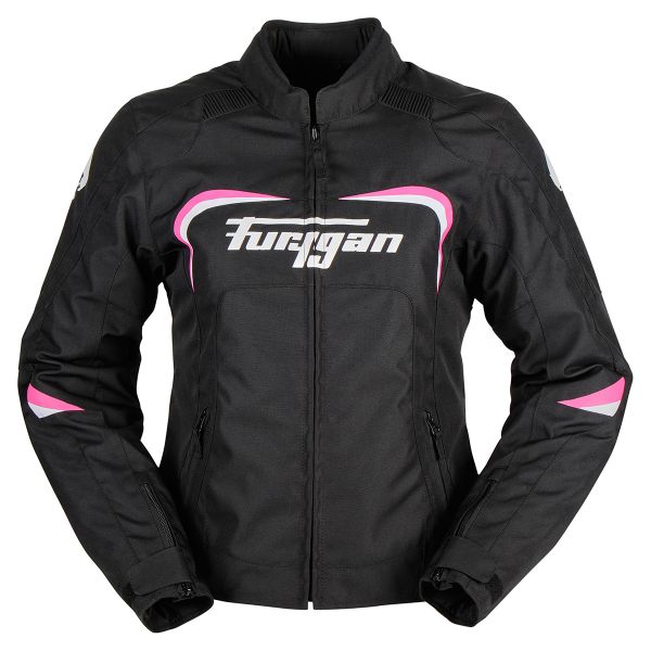 Motorradjacke Furygan Cyane Black White Pink Motorradjacke Furygan Cyane Black White Pink