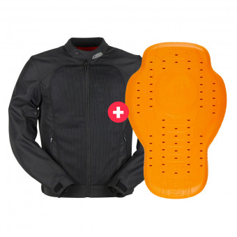 Motorradjacke Furygan Genesis Mistral Lady Evo 2 Black + Back Protector D3O Viper Level 2