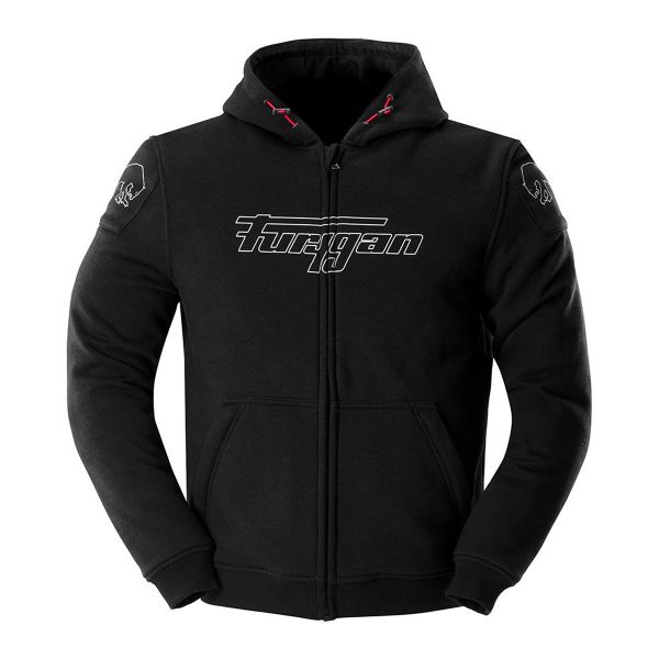 Motorradjacke Furygan Livio X Kevlar Black White Motorradjacke Furygan Livio X Kevlar Black White