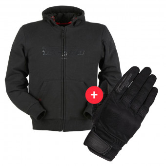 Motorradjacke Furygan Luxio Evo Black + Jet D3O Black
