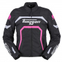 Motorradjacke Furygan Mystic Evo Black White Pink