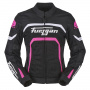 Motorradjacke Furygan Mystic Evo Vented Black White Pink