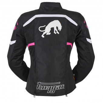Furygan Mystic Evo Vented Black White Pink