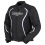 Motorradjacke Furygan Odessa Black White