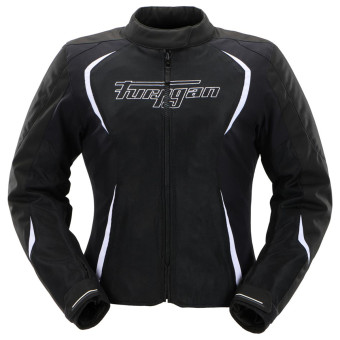 Motorradjacke Furygan Odessa Evo 3in1 Vented + Black White White