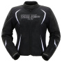 Motorradjacke Furygan Odessa Evo 3in1 Vented + Black White White