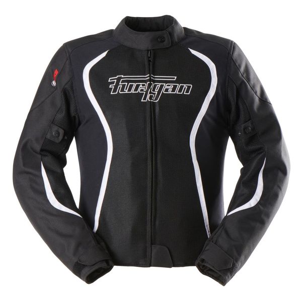 Furygan Odessa Vented 3 in 1 Black White