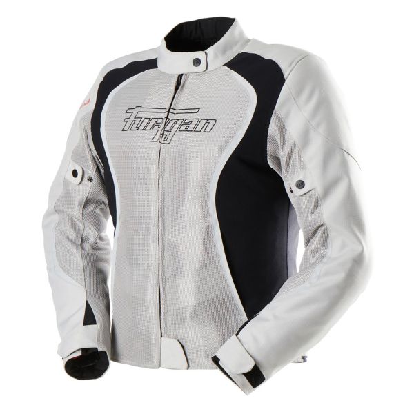 Motorradjacke Furygan Odessa Vented 3 in 1 Pearl Black