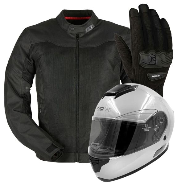 Motorradjacke Furygan Pack Equipement Permis Moto Eco 22