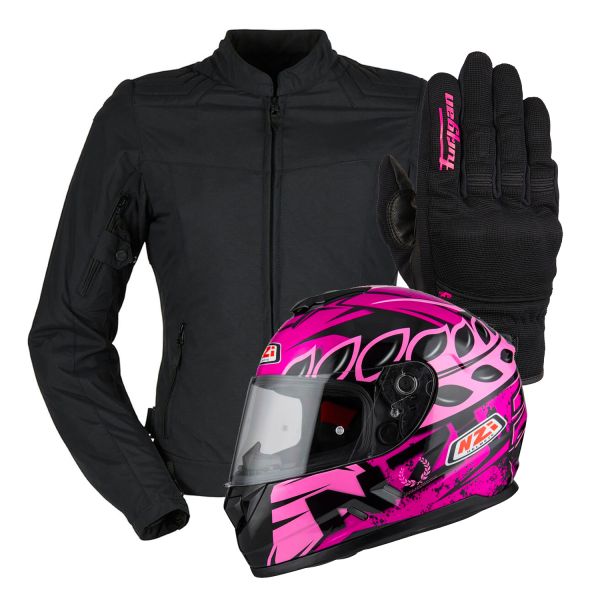 Motorradjacke Furygan Pack Motorcycle Licence Eco Woman