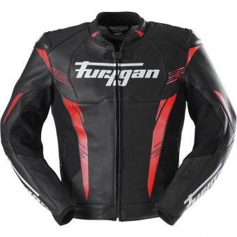 Motorradjacke Furygan Pro One Black Red White