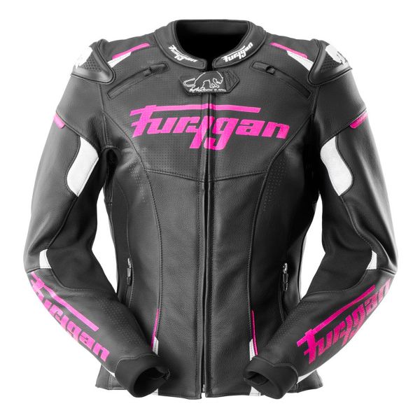 Motorradjacke Furygan Raptor Lady Schwarz Weiß Pink Motorradjacke Furygan Raptor Lady Schwarz Weiß Pink