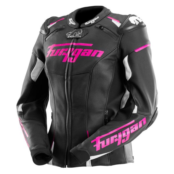 Furygan Raptor Lady Schwarz Weiß Pink