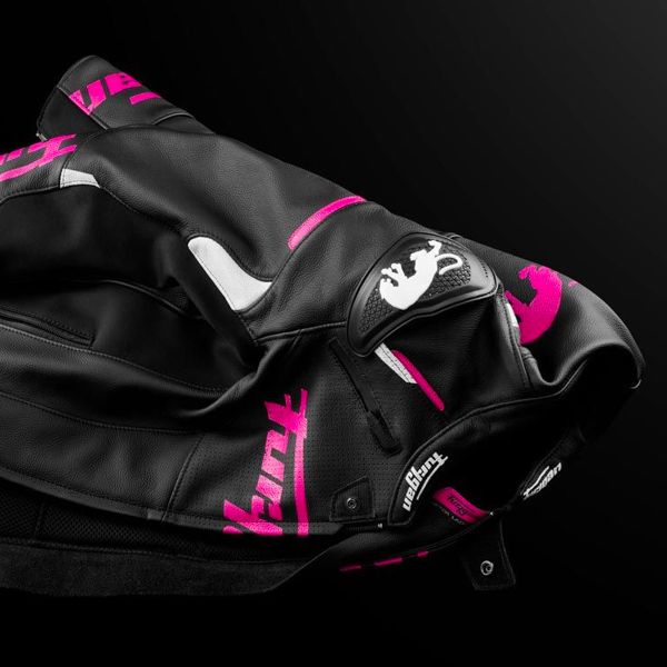 Furygan Raptor Lady Schwarz Weiß Pink