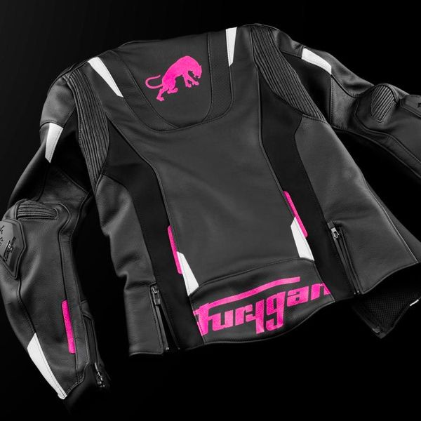 Furygan Raptor Lady Schwarz Weiß Pink