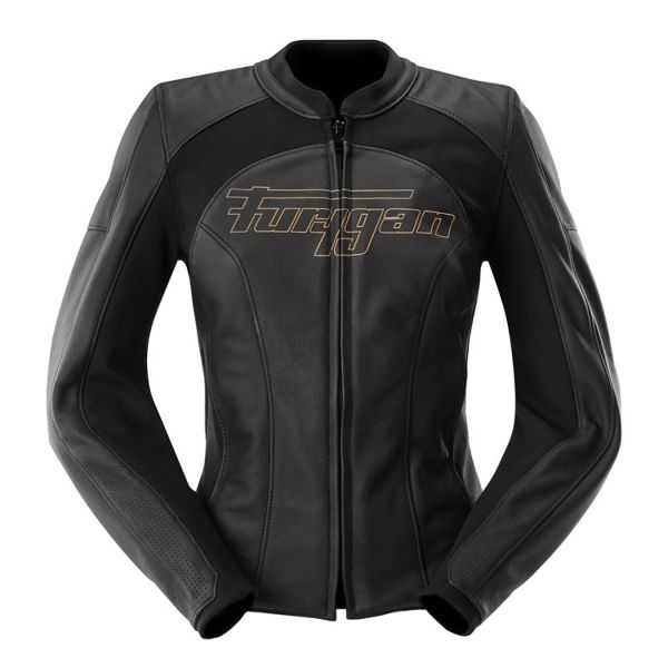Motorradjacke Furygan Romy Black Gold