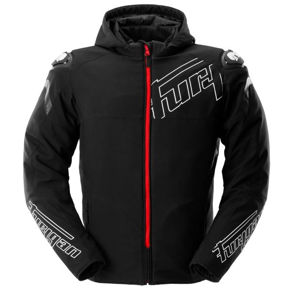 Motorradjacke Furygan Sektor Roadster Evo Black White Red