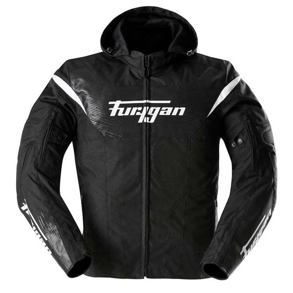Motorradjacke Furygan Shard Black White Motorradjacke Furygan Shard Black White