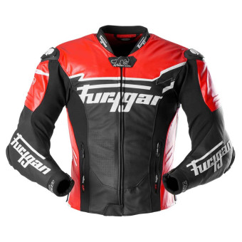 Motorradjacke Furygan Sirius Black Red White