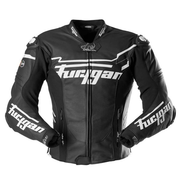 Motorradjacke Furygan Sirius Black White Motorradjacke Furygan Sirius Black White