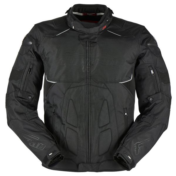 Motorradjacke Furygan Titanium Black Black