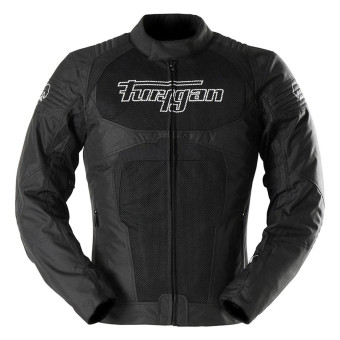 Motorradjacke Furygan WB08 Vented + Black White