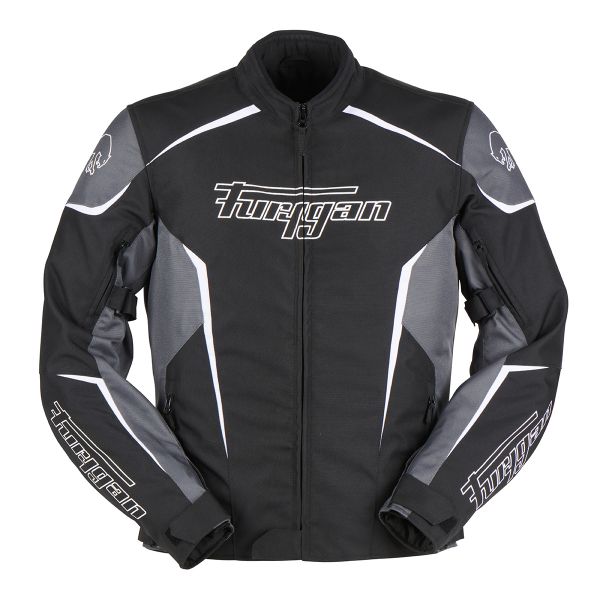 Motorradjacke Furygan Yori Black Grey White