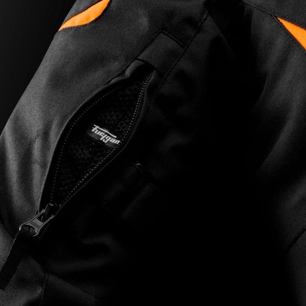 Furygan Yori Black White Orange Stab