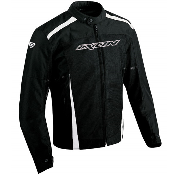 Motorradjacke Ixon Hacker Game Schwarz Wei