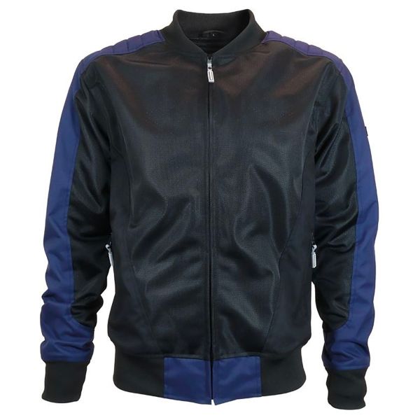 Motorradjacke HARISSON Camaro Mesh Black Blue Motorradjacke HARISSON Camaro Mesh Black Blue