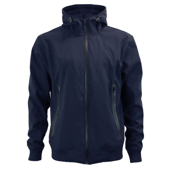 Motorradjacke HARISSON Carpenter Blau