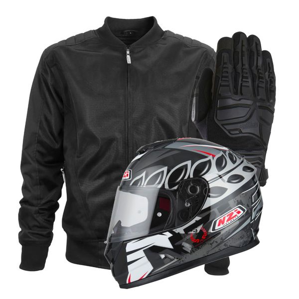 Motorradjacke HARISSON Pack Motorcycle Licence Eco 15