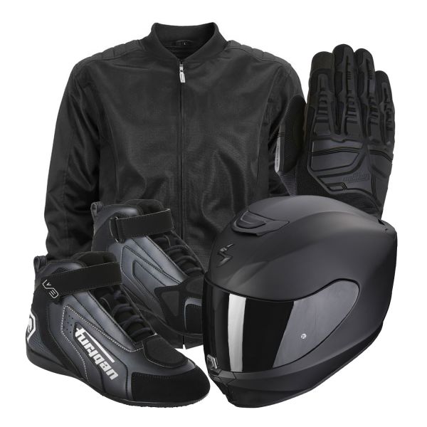 Motorradjacke HARISSON Pack Motorcycle Licence Eco 17