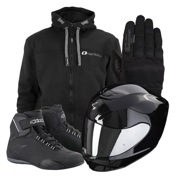 Motorradjacke HARISSON Pack Motorcycle Licence Eco 18