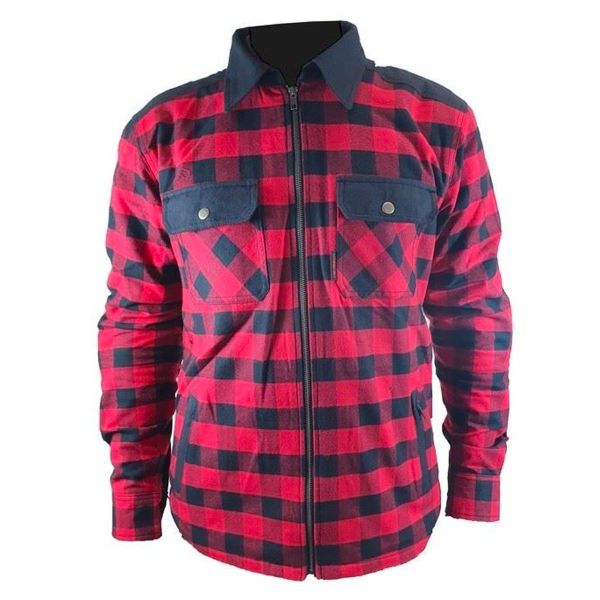 Motorradjacke HARISSON Ranger Red Black