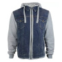 Motorradjacke HARISSON West Side 2 Blue Grey