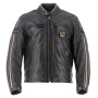 Motorradjacke Helstons Ace 10 Years Leather Rag Brown
