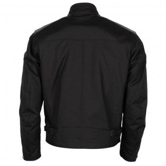 Helstons Ace Textile Leather Black