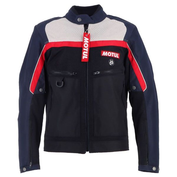 Motorradjacke Helstons Atlas Air Mesh Black Blue Beige Red