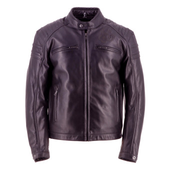 Motorradjacke Helstons Bomb Leather Brown