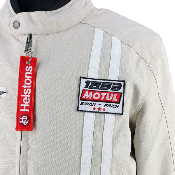 Helstons Boxer Silver White